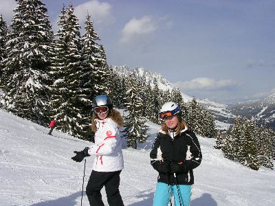 Melli komm, auf in den Tiefschnee...